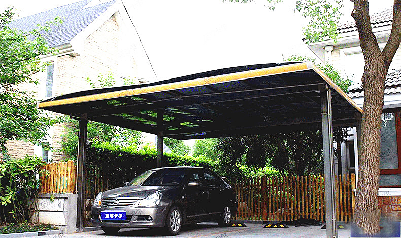 【世茂君望墅】自然風汽車棚