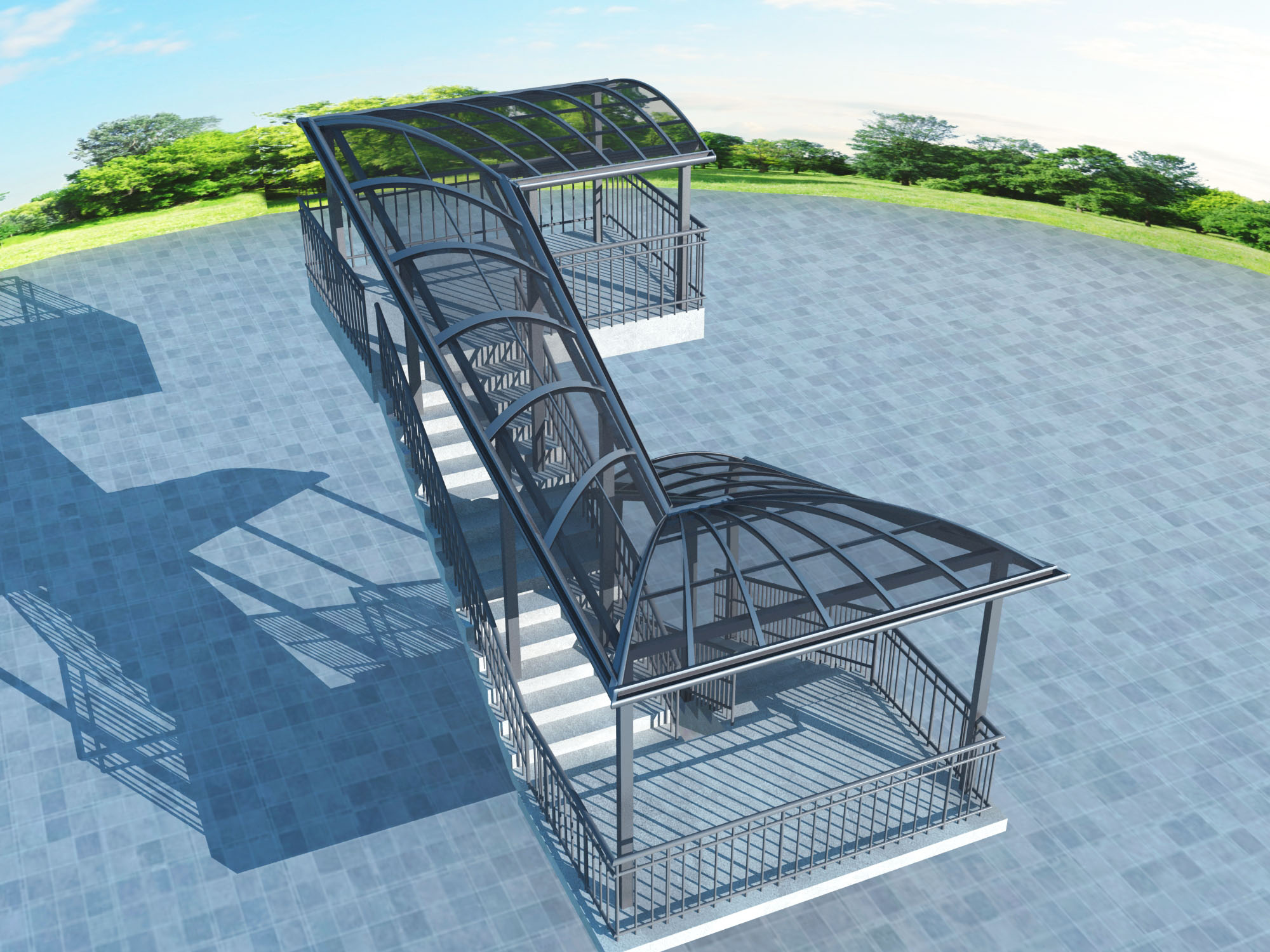 免費測量設計+詳細報價（樓梯棚）